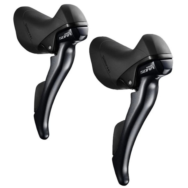 Shimano Sora ST-R3000 2x9 Speed Shift/Brake Lever Set Pair