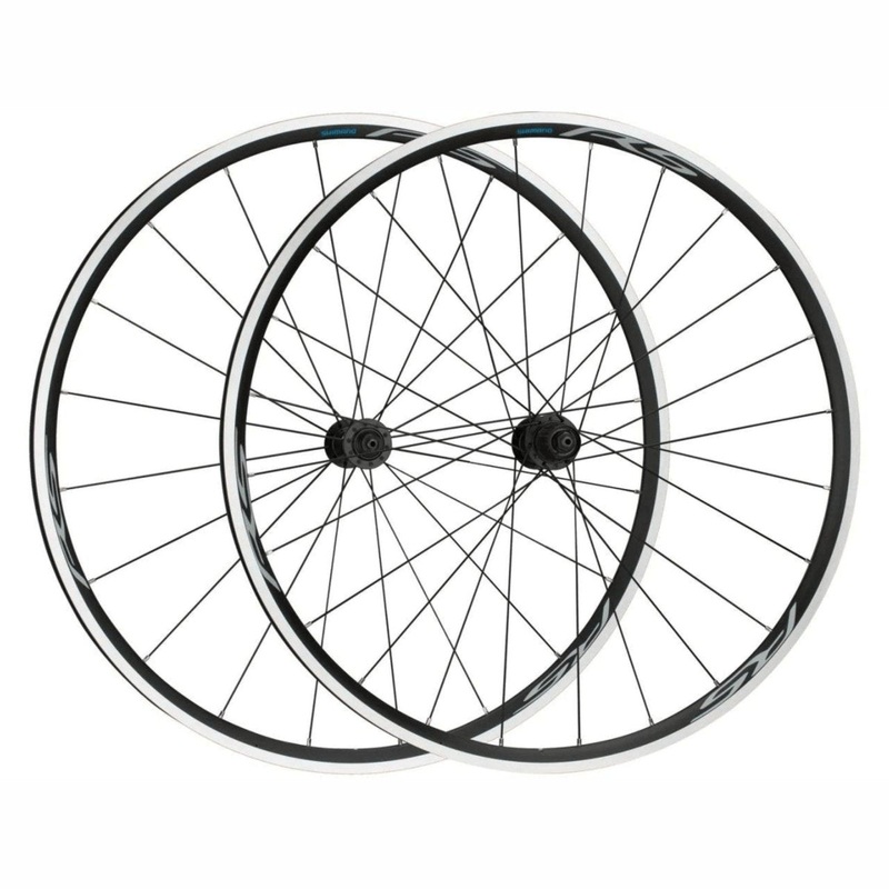 Shimano Tiagra WH-RS100 Clincher Wheelset Pair - 163mm Rear QR Axle