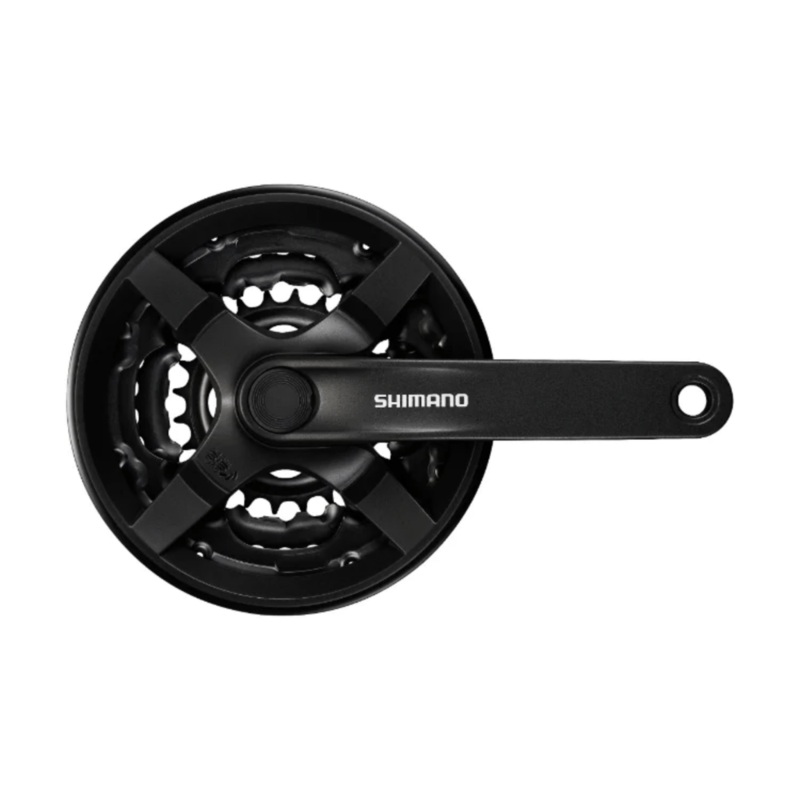Shimano Tourney TY FC-TY301 3x6/7/8-Speed 150mm Front Chainwheel 42-34-24T (W/CG)
