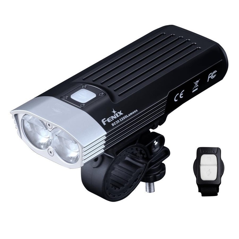Fenix BC30 V2 Bicycle Front Light Fenix BC30 No Batteries No Charger