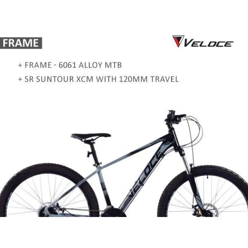 Veloce V200-Black Grey (My20) S(16)