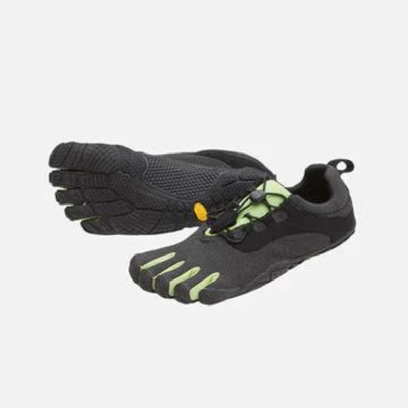 VIBRAM V-Run Retro 5 Fingers Men's Footwear Black/Green/Black UK8.5-9/US9.5-10/EU43