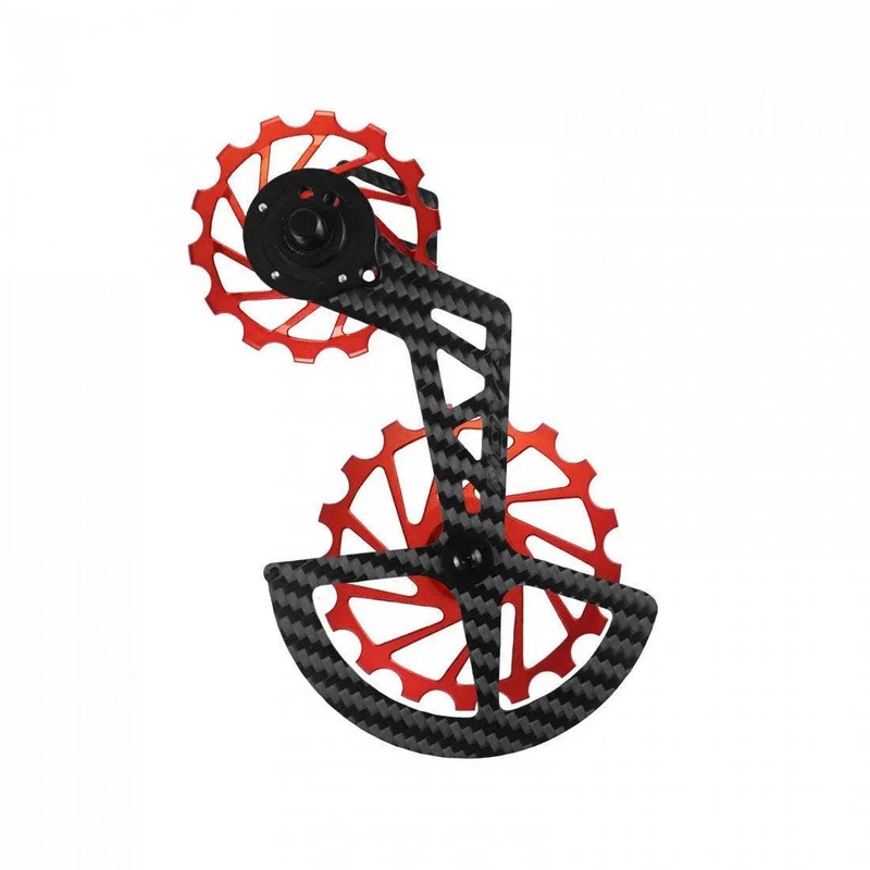 Nova Ride Carbon Ceramic Derailleur Shimano GRX 810-15 Red