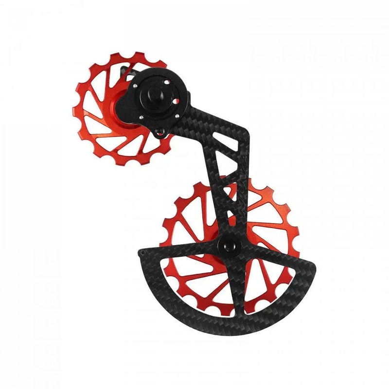 Nova Ride Carbon Ceramic Derailleur Shimano GRX 812-17 Red