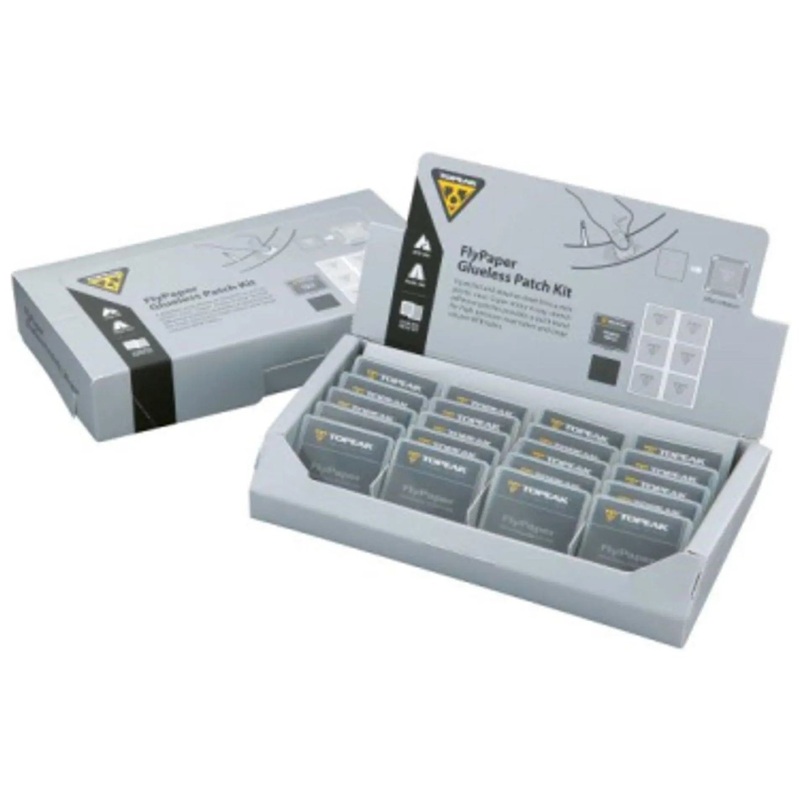 Topeak Flypaper Glueless Patch Kit - Counter Display Box Pack Of 20