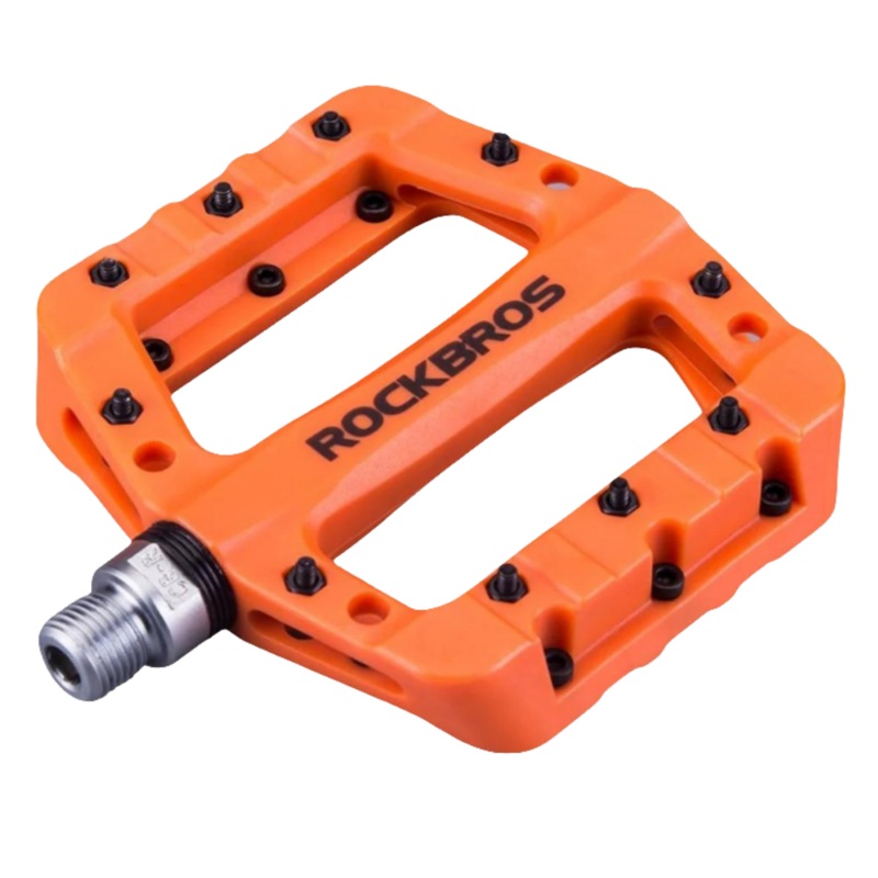 Bicycle Pedals | Nylon Fibre Flat Pedals for MTB/Road/BMX