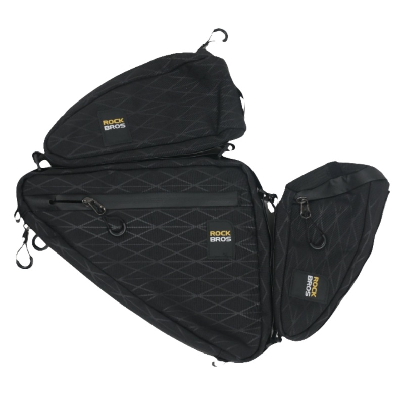 Bike Packing Bags Combo | Three Bag Set for Frame, Top Tube & Saddle