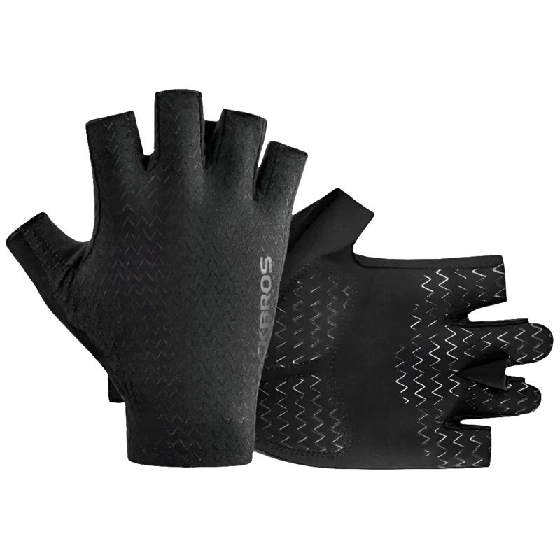 Cycling Gloves | Gel Padded Half Finger Gloves - Unisex S