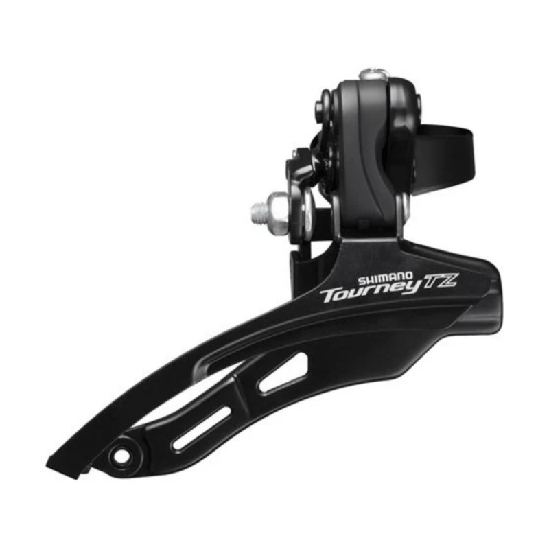 Shimano Tourney TZ FD-TZ500-DS6 Down-Swing Clamp Band Mount 3(Friction)x7/6 Speed Front Derailleur Down-Pull 28.6mm