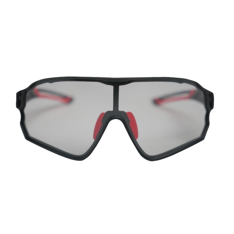 Sunglasses | Photochromic Glasses with UV400 Protection (Black/Red)