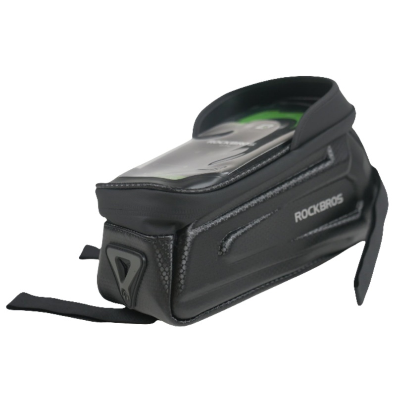 Top Tube Bag | EVA 3D Hardshell - Waterproof & Compatible with Phones Upto 6.8"