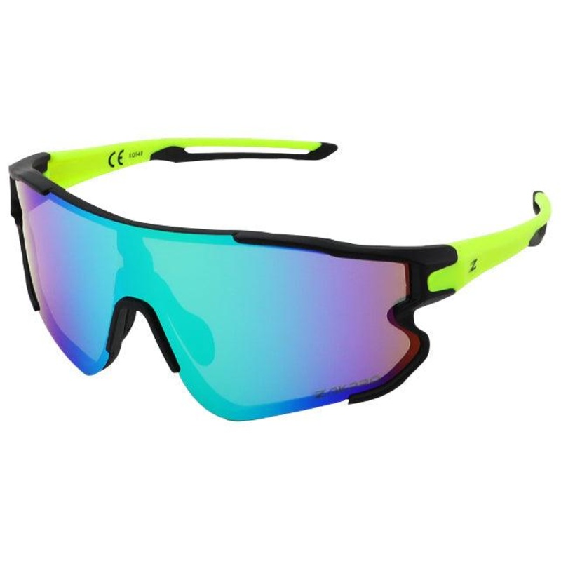 ZAKPRO Professional Outdoor Sports Cycling Sunglasses  Fluorescent Green