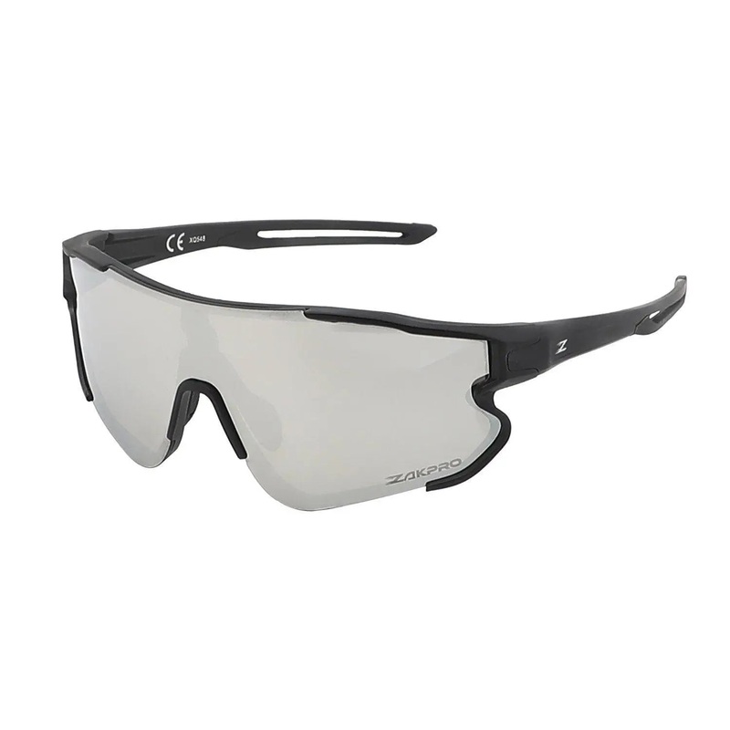 ZAKPRO Professional Outdoor Sports Cycling Sunglasses  Mirror Black