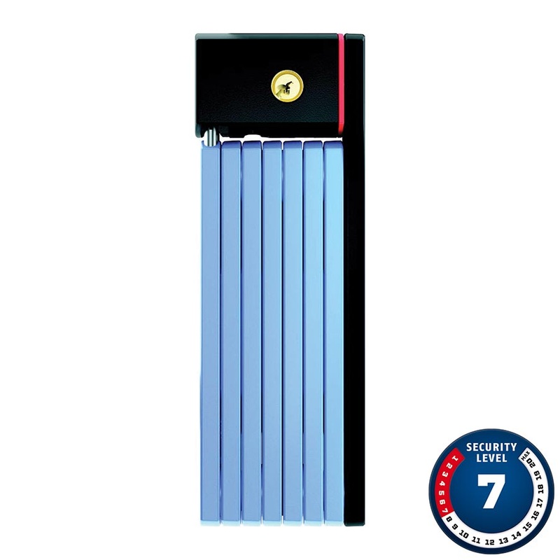 Abus Ugrip Bordo Big 5700 SH Folding Lock 100mm Blue