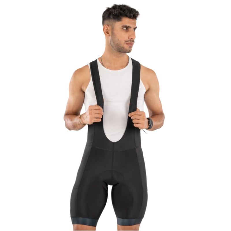 Mens Cycling | Bib Shorts - Explore (Ebony) XS
