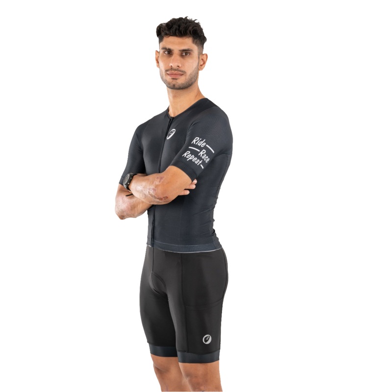 Unisex Cycling | Race fit Jersey | Stealth XS