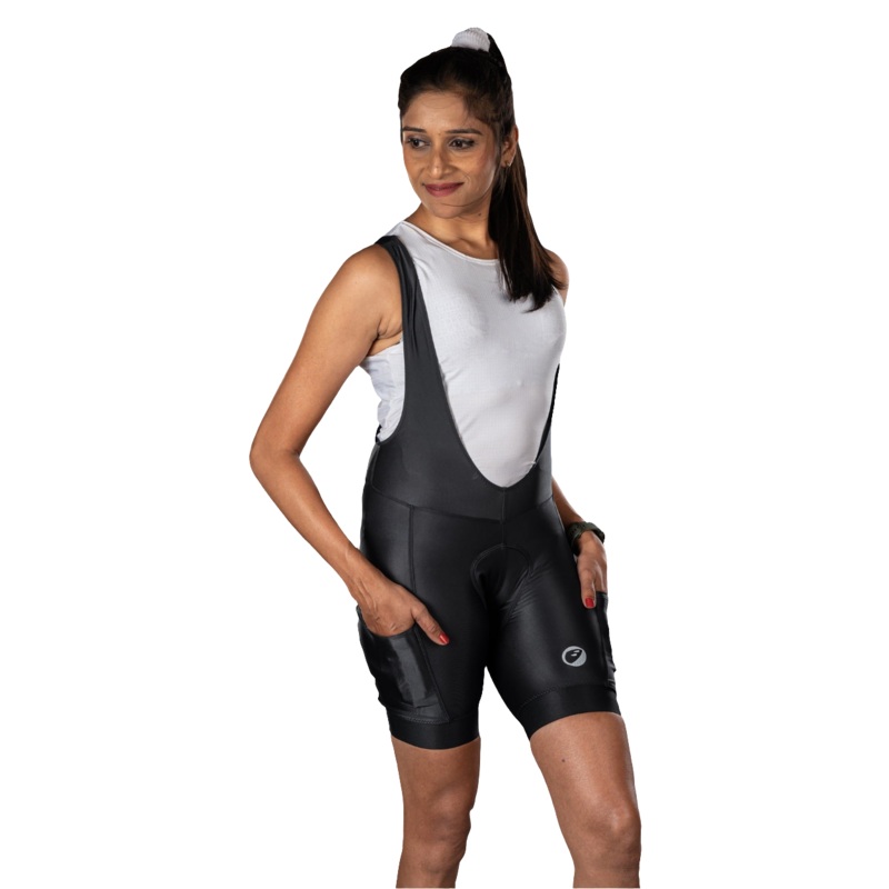 Womens Cycling | Bib Shorts | Explore | Black S