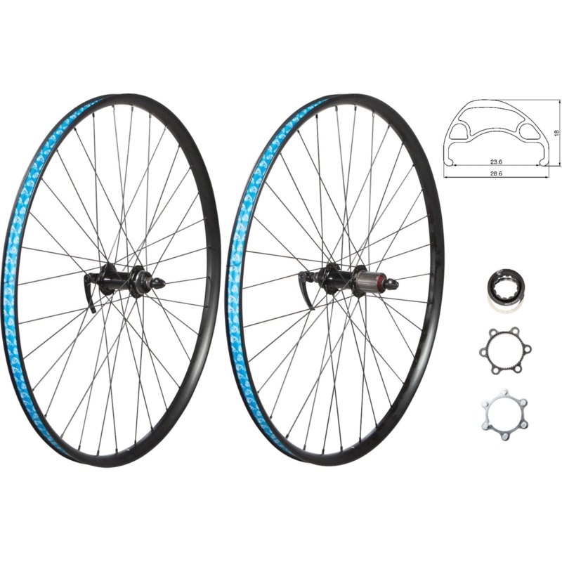 49N  MTB/URBAN 27.5/650B DISC (CL & 6-BOLT/QR) Front