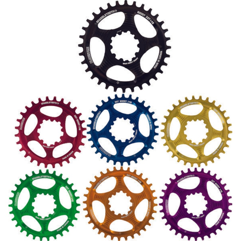 Blackspire SNAGGLETOOTH N/W CHAINRING - SRAM X-SYNC DM (3MM OFFSET Orange