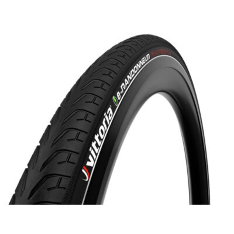 Randonneur Rigid Full Black w/Reflective sidewall 27.5x1.75