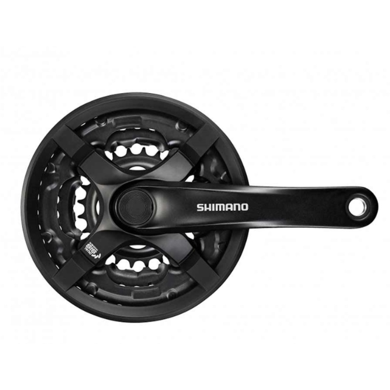 Shimano FC-TY501 Crankset 6/7/8 170mm/175mm 24/34/42 & 28/38/48 170 mm 24/34/42