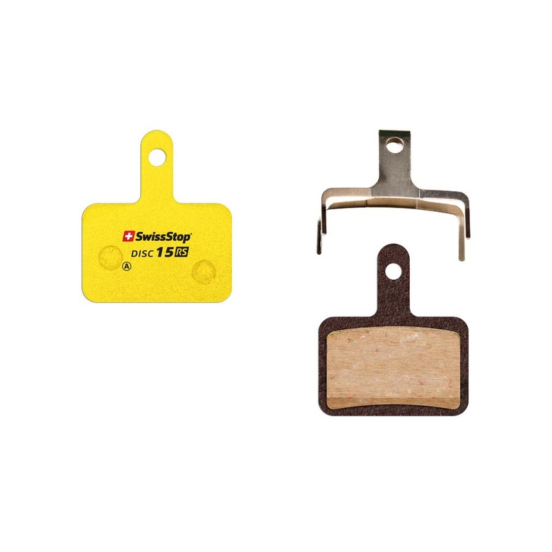 Swiss Stop Disc 15RS Brake Pad Organic Organic- Deore, BR-MT410,M575/M525, Alivio,Acera , Altus