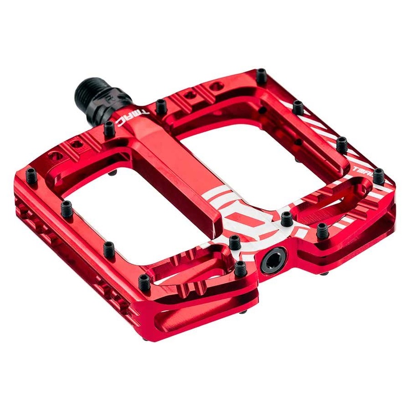 Deity Tmac Platform pedals Red