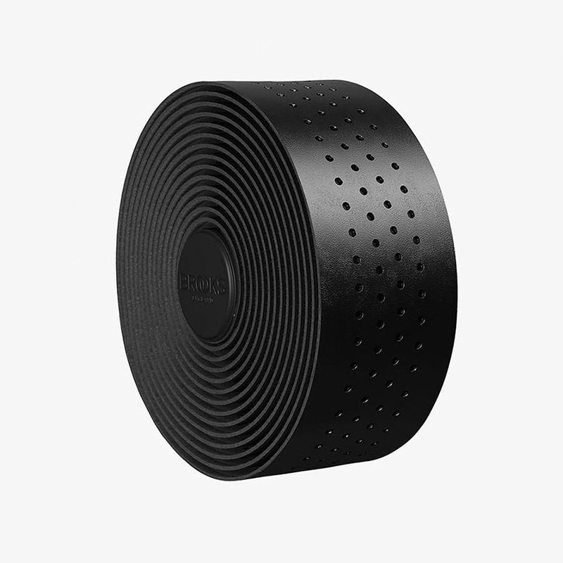 Brooks Perforated Leather Bar Tape Antique Brown