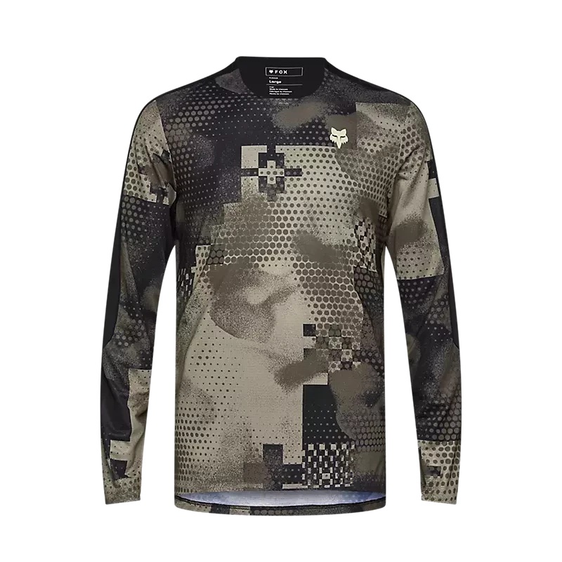 Fox Flexair Ascent LS Jersey Pulse Sand S