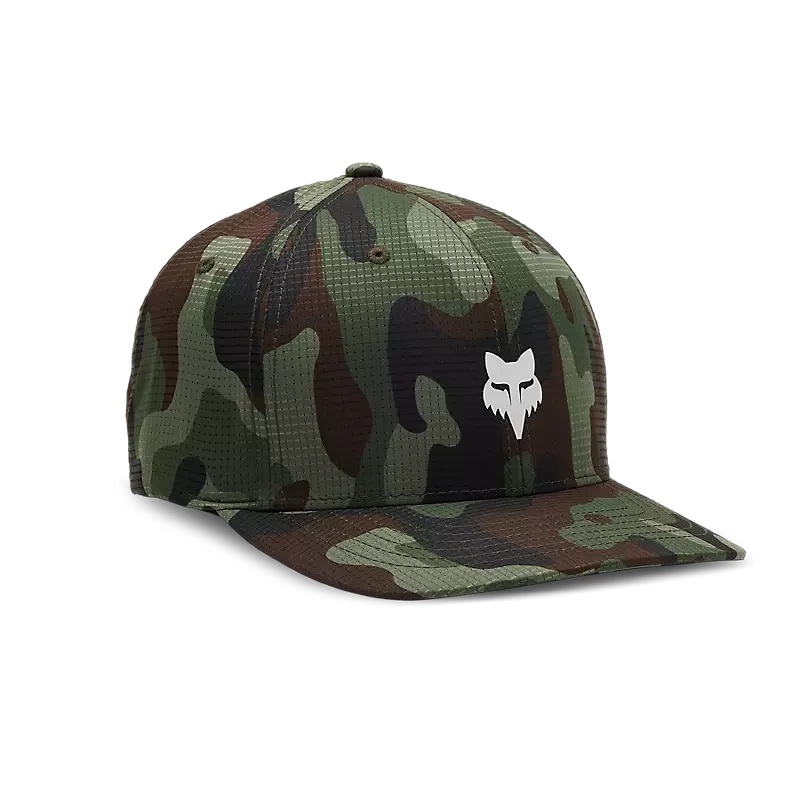 Fox Head Camo Tech Flexfit Green Camo S/M