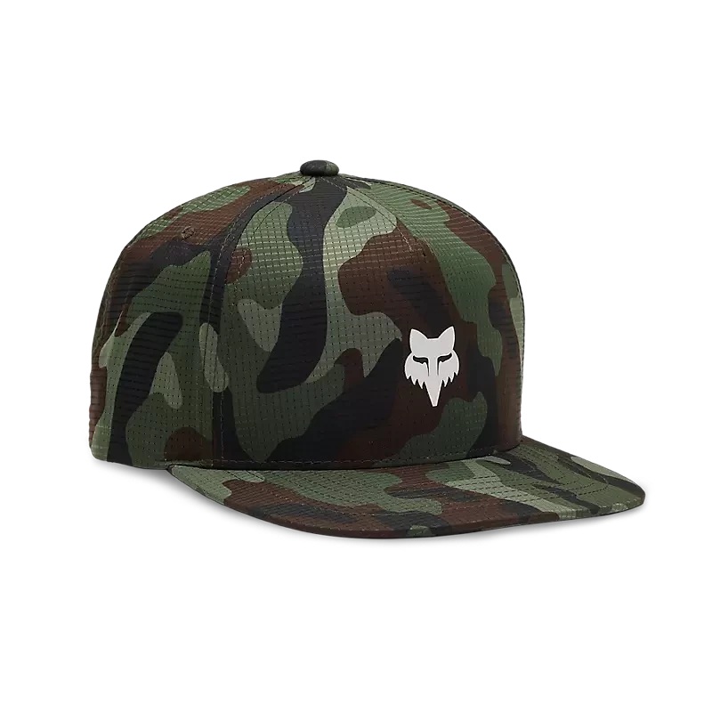 Fox Head Camo Tech Snapback Green Camo OS