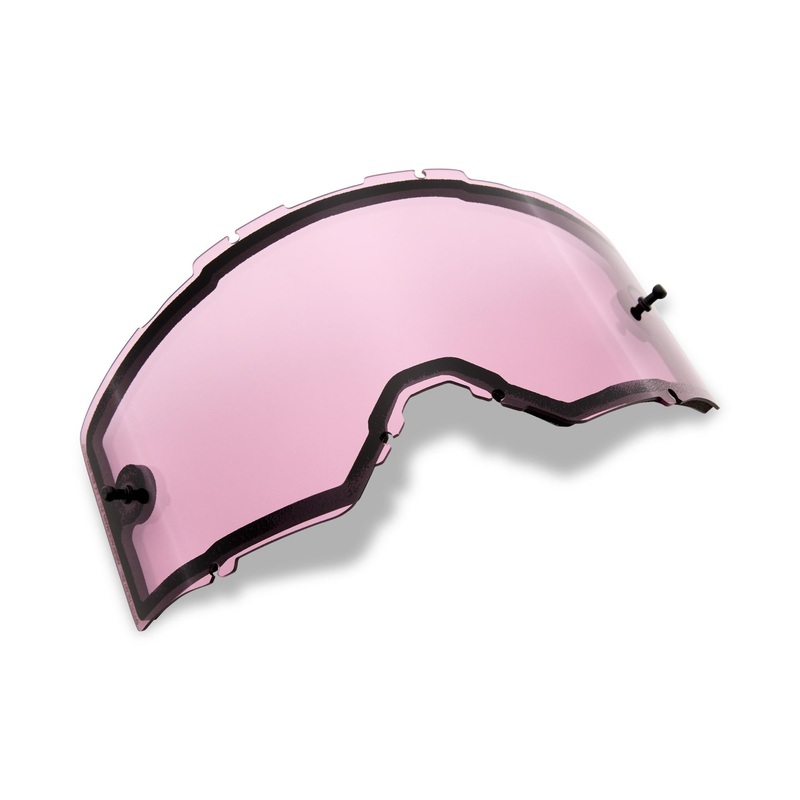 Fox MX24 Arspc/Main Dual Inj - Rv Lens Rose OS