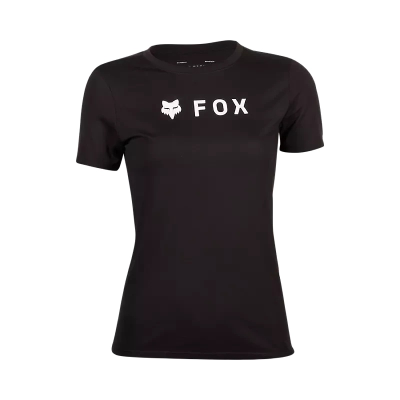Fox Womens Absolute SS Tech Tee Black XS