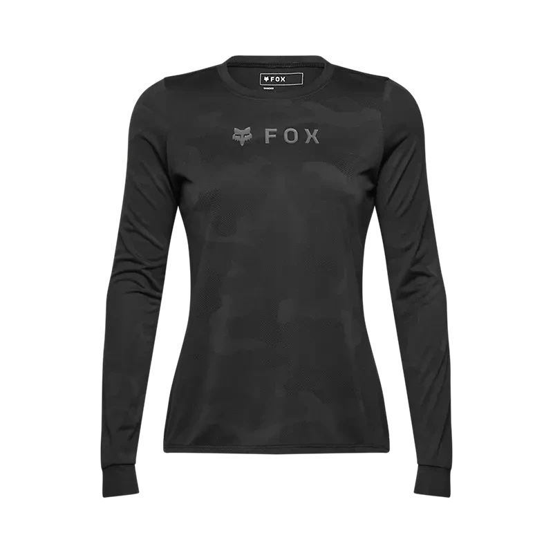 Fox Womens Ranger Tru Dri LS Jersey Black XS