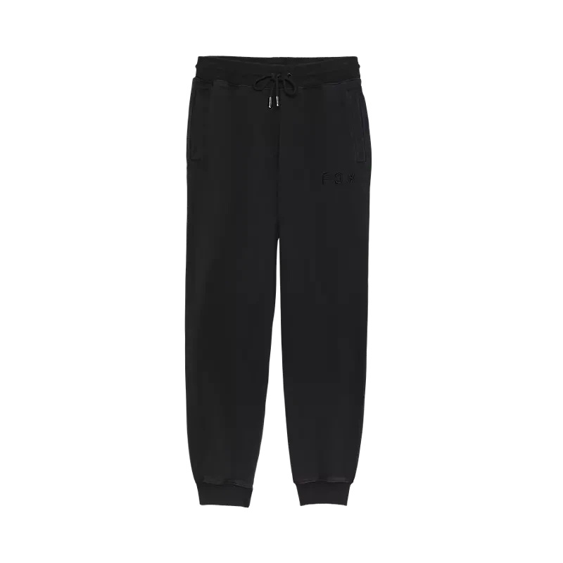Fox Womens Wordmark Fleece Jogger Black XS
