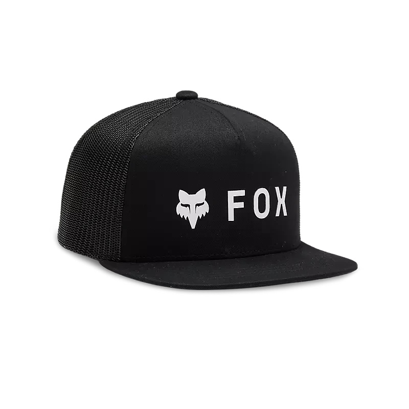 Fox Youth Absolute Snapback Mesh Hat Black OS