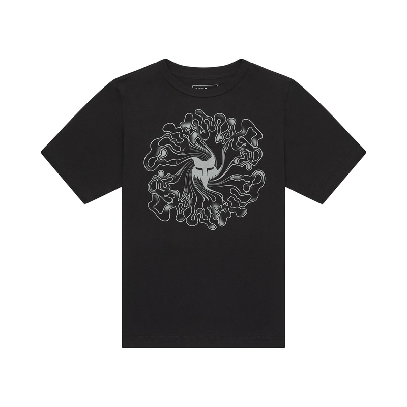 Fox Youth Frequency SS Tee Black YS
