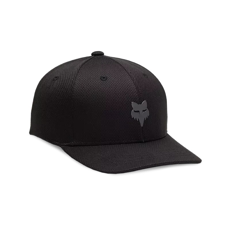 Fox Youth Lithotype 110 Snapback Black/Black OS