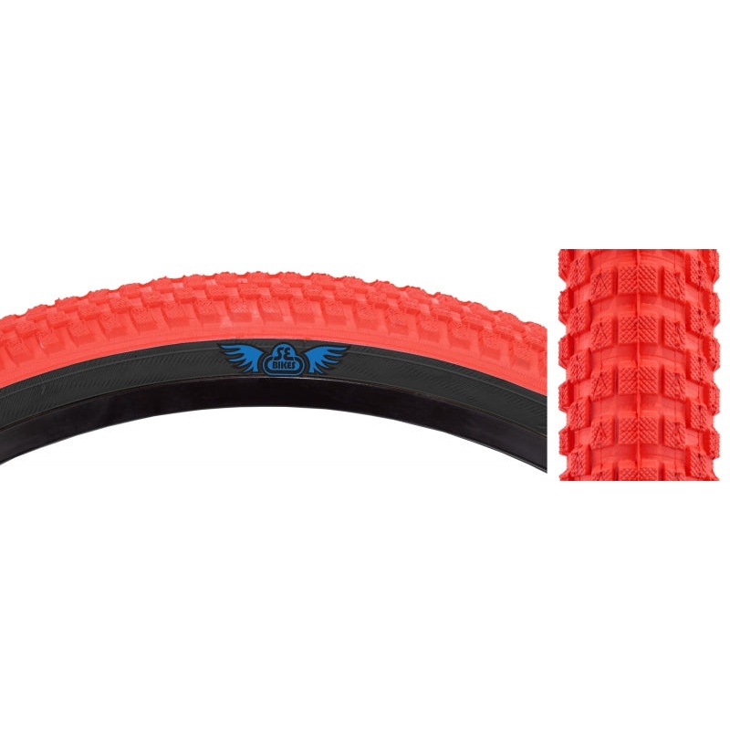 SE Cub tire 20 & 24 20 Black/Red