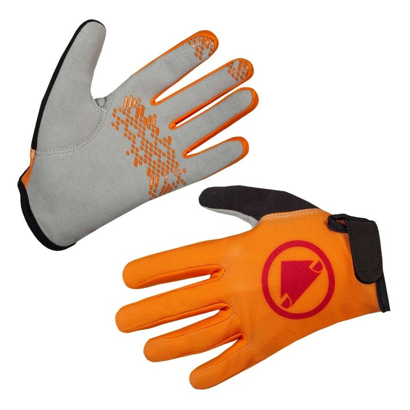 Endura Kids Hummvee Glove Tangerine 9-10yrs