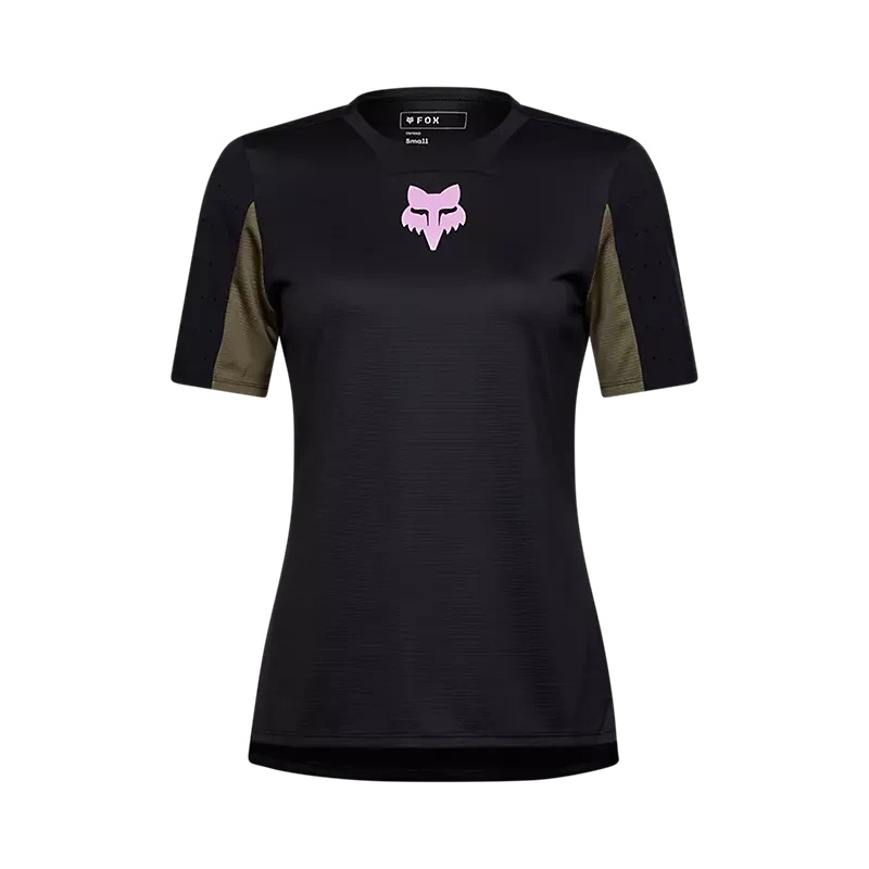Fox Womens Defend SS Jersey Park Black XS