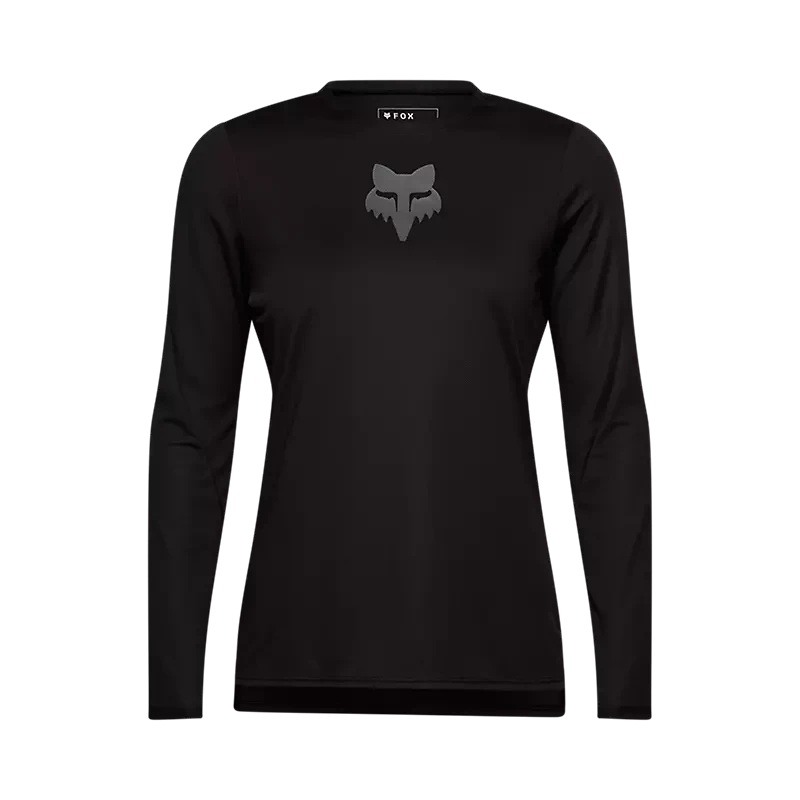 Fox Womens Ranger LS Jersey Fox Head Black XS