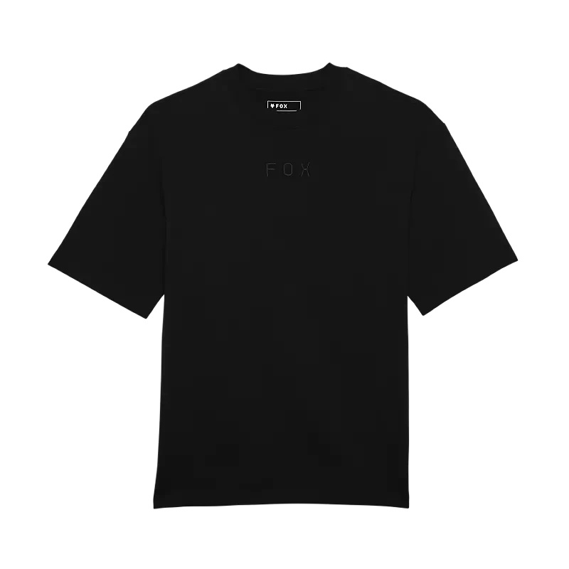 Fox Wordmark OV SS Tee Black S