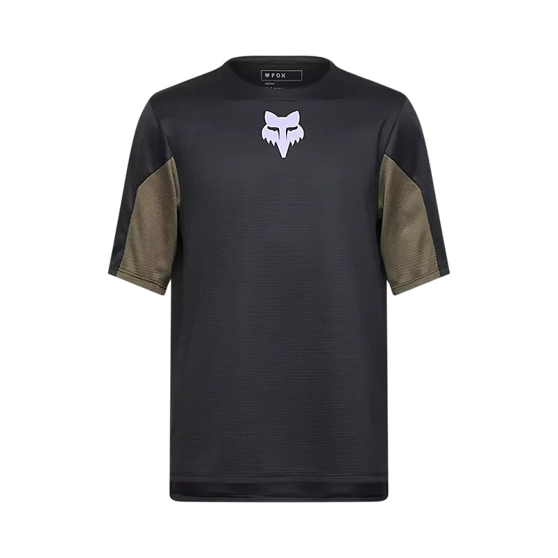 Fox Youth Defend SS Jersey Park Black YS