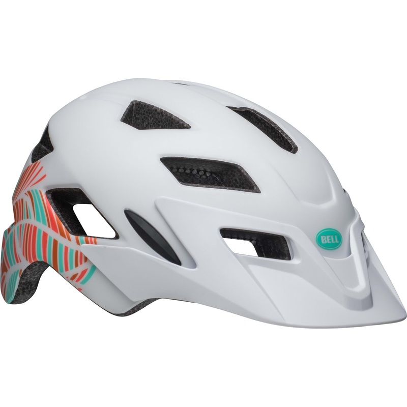 Bell Sidetrack Youth Bike Helmet Wavy Checks Matt Retina Sear Unisize 50-57cm