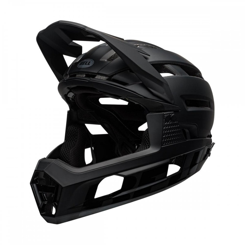 Bell Super Air R MIPS MTB Full Face Helmet Matte/Gloss Green/Infrared S 52-56cm