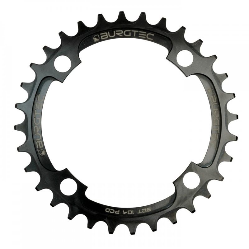Burgtec Chainring - Thick Thin 104mm BCD Burgtec Black 36T