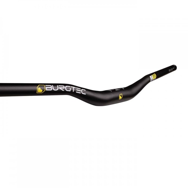 Burgtec RideWide DH Alloy Bar 31.8mm Black 30mm Rise