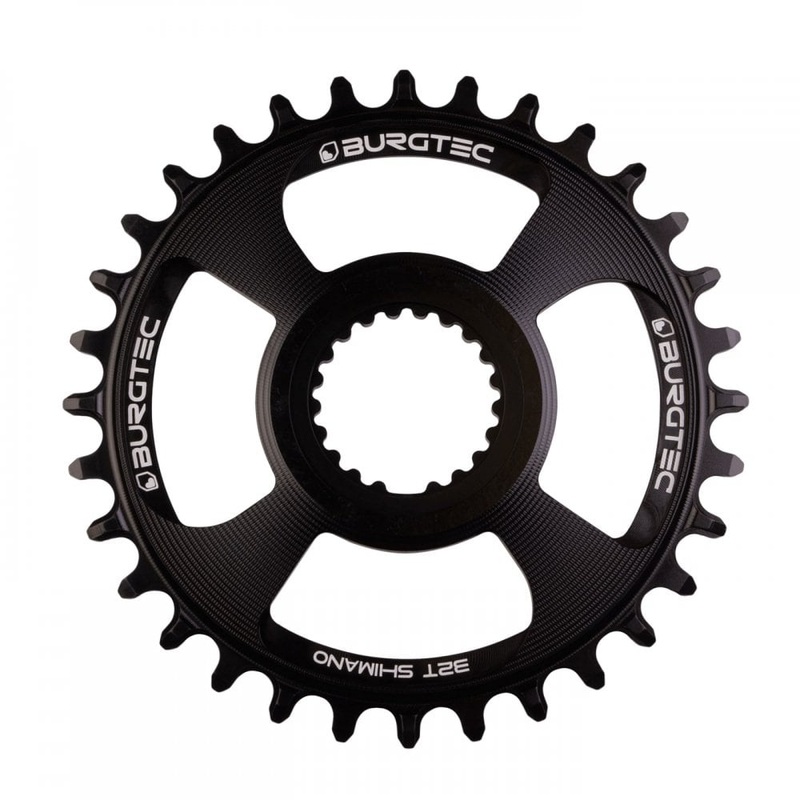Burgtec Shimano Direct Mount Thick Thin Chainring Bullion Gold 28T