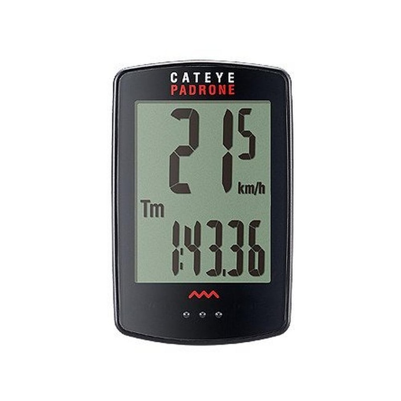 Cateye Padrone Wireless Cycling Computer CC-PA100W Black